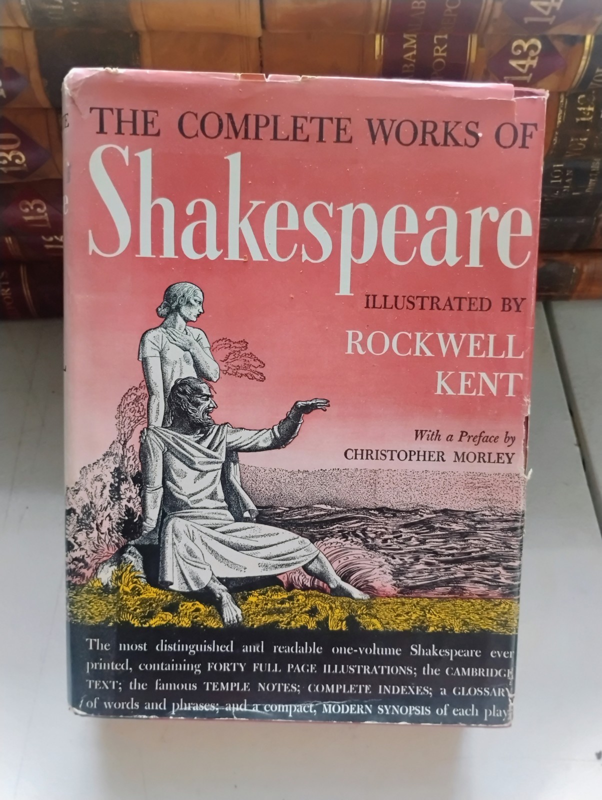 The Complete Works of William Shakespeare Illustrated by Rockwell Kent 1936 HC