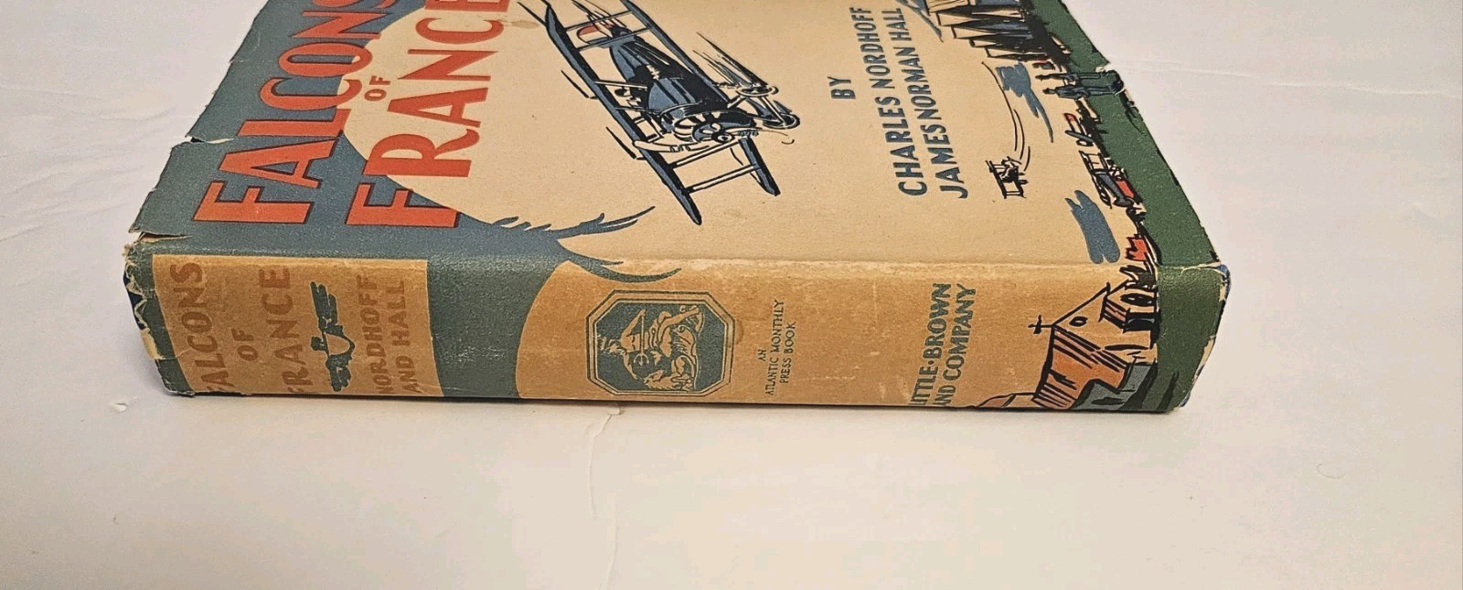 Falcons Of France Book, Charles Nordhoff, James Norman Hall 1936 HC, DJ