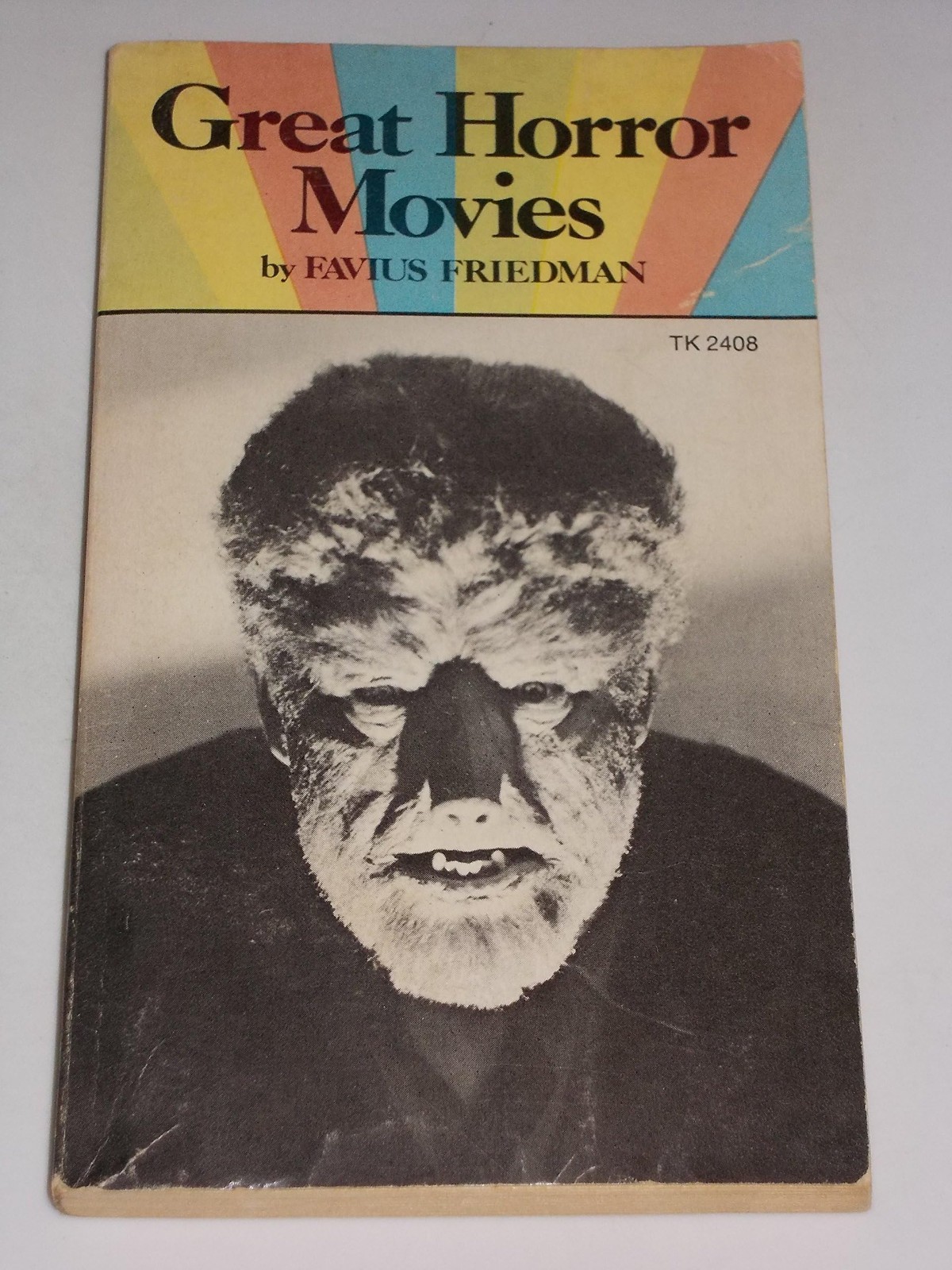 1974 Great Horror Movies Vintage movie tie-in pb book MUMMY Frankenstein DRACULA
