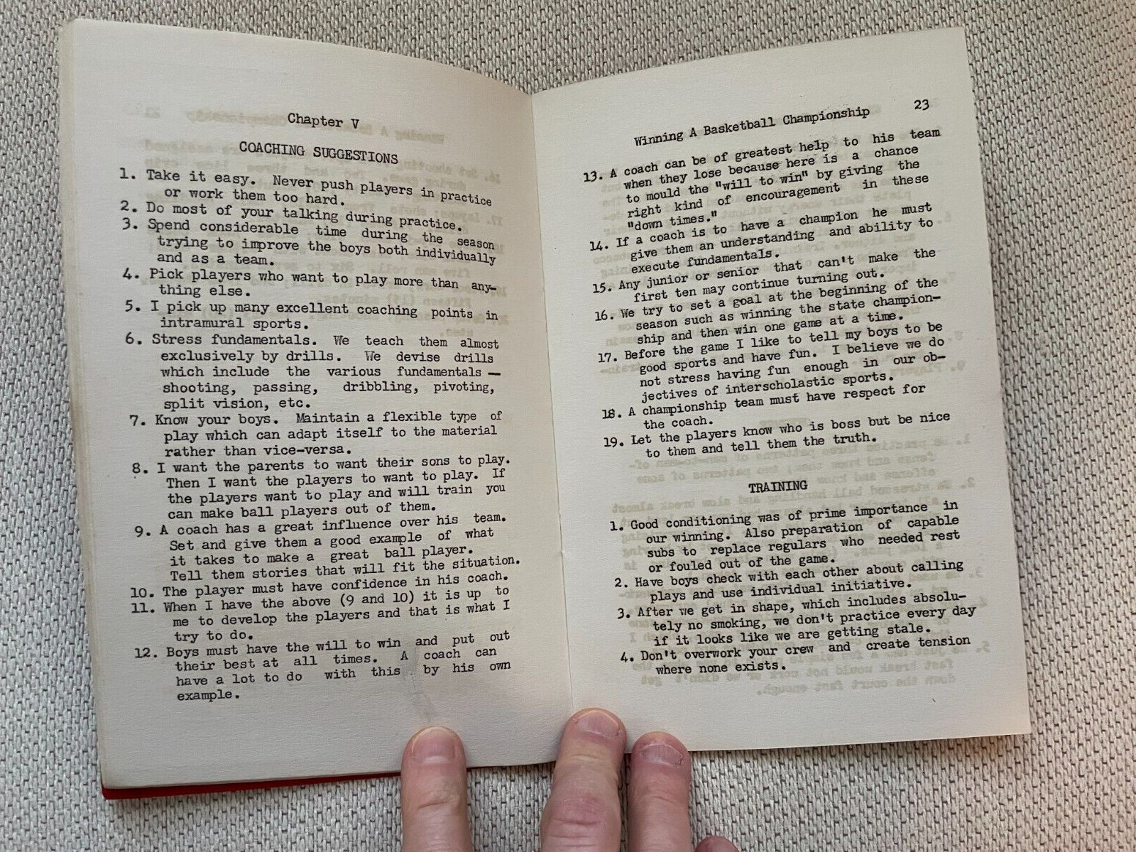 1950 Winning A Basketball Championship by Brice Durbin 1st Ed. Kansas City, MO