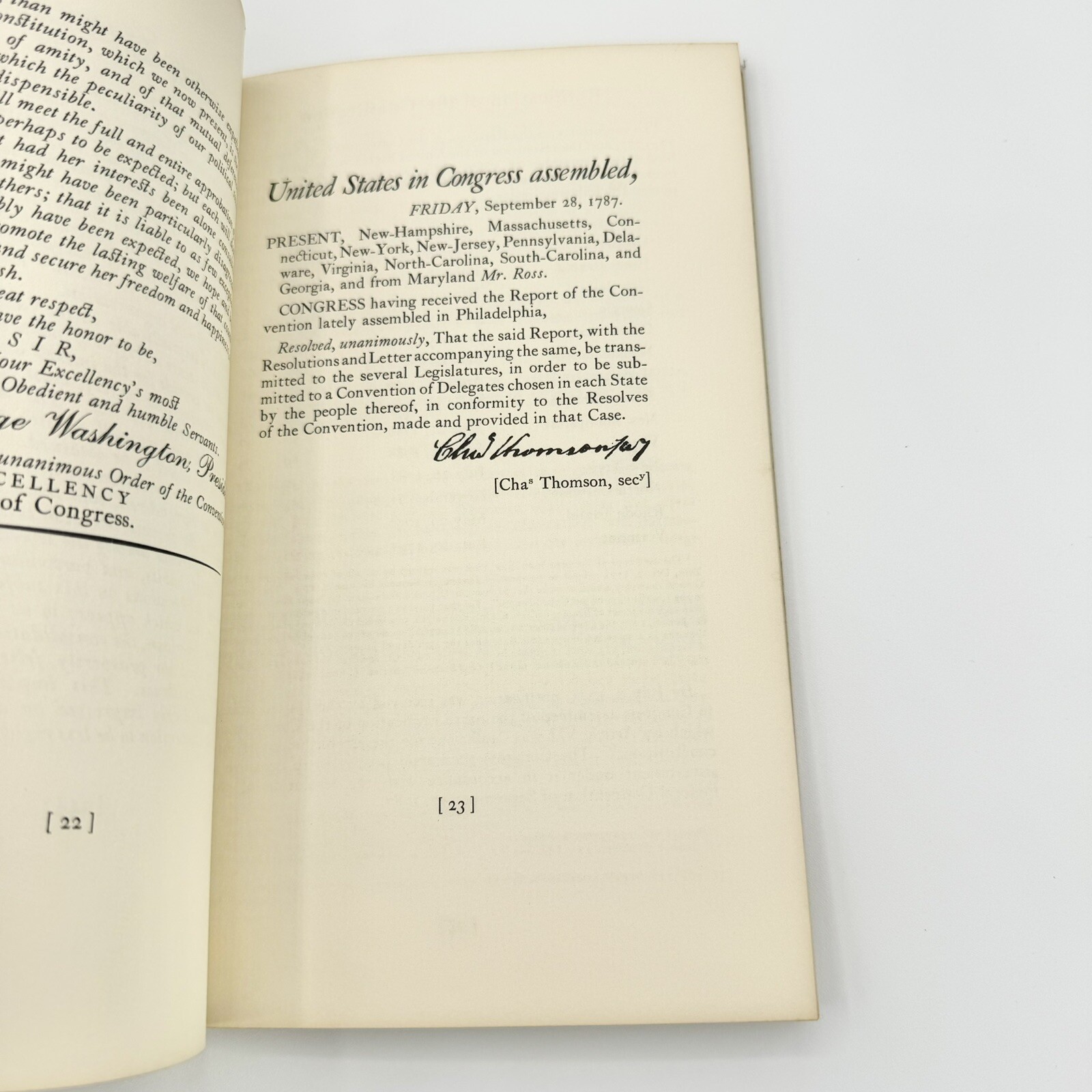 87th Congress 1st ED Senate Document No 49 The Constitution Of The United States