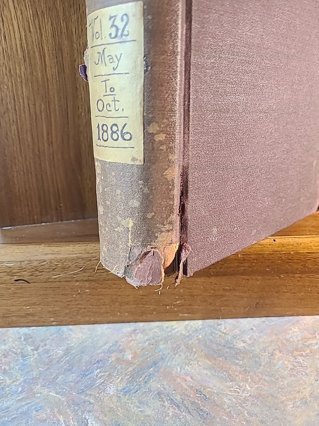 Bound Magazine The Century Illustrated Monthly: May To October 1886, Volume 32