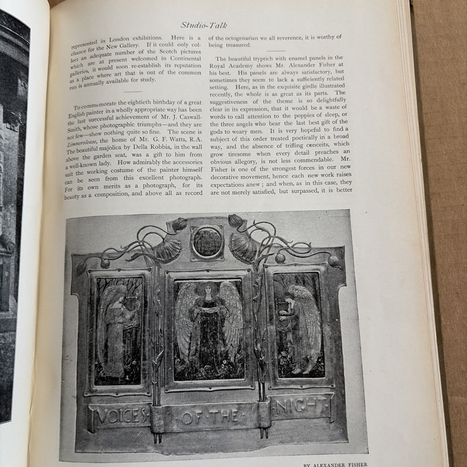 The Studio Bound Book of Fine and Applied Art 1897 PreRaphaelite Art Nouveau