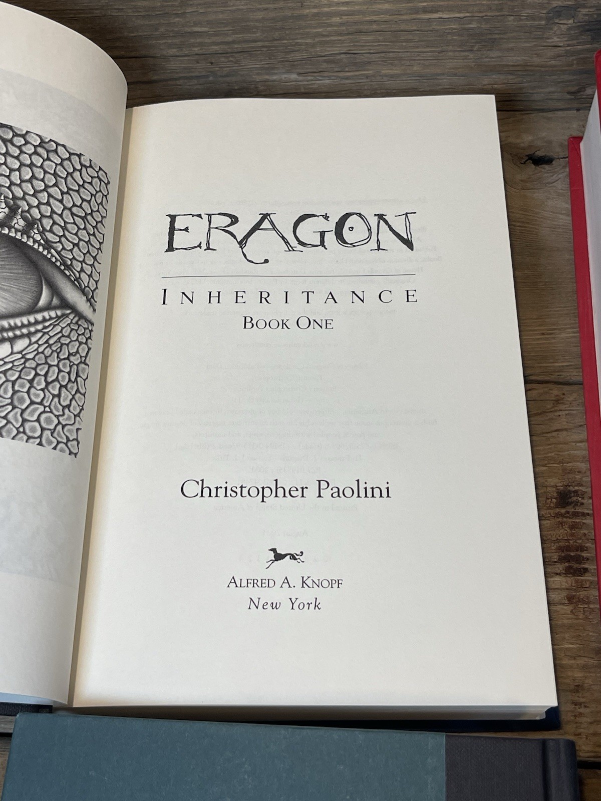 Christopher Paolini Inheritance Cycle 5 Book Set VG 1st/1st -Eldest Is Signed