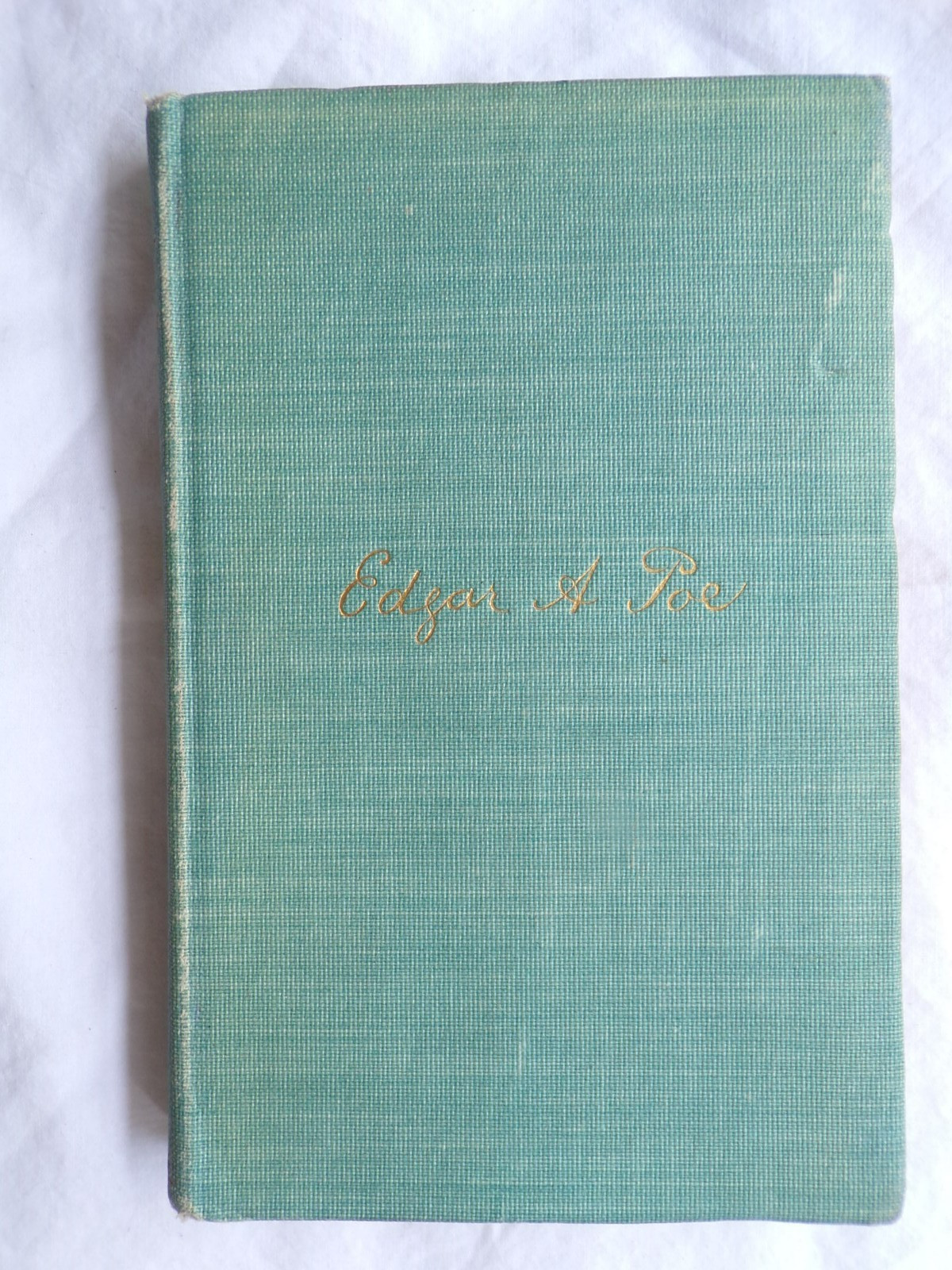 1902 WORKS OF EDGAR ALLEN POE RICHMOND ED. LITTLE BOOK BLUE GREEN COVER VOL. 2
