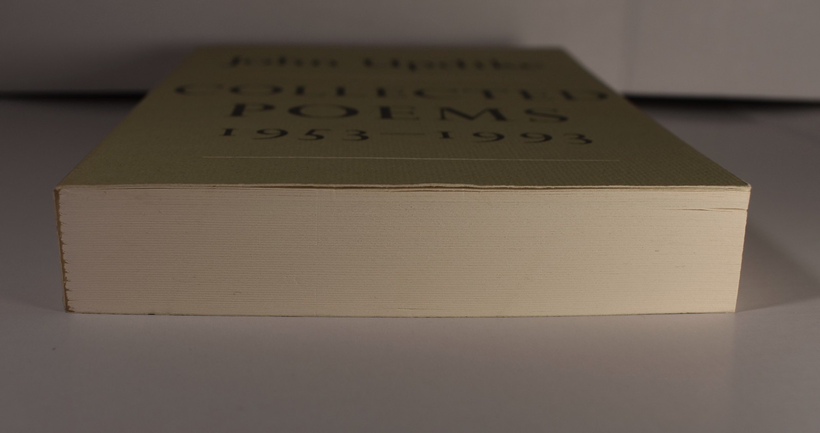 John Updike – Collected Poems 1953-1993 Hand Signed by John Updike Softcover