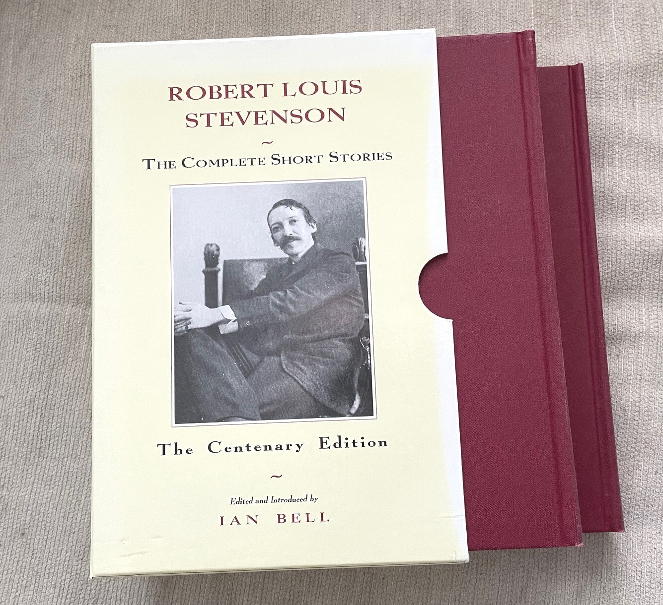 2-Vol ROBERT LOUIS STEVENSON Complete Short Stories CENTENARY EDITION Slipcase