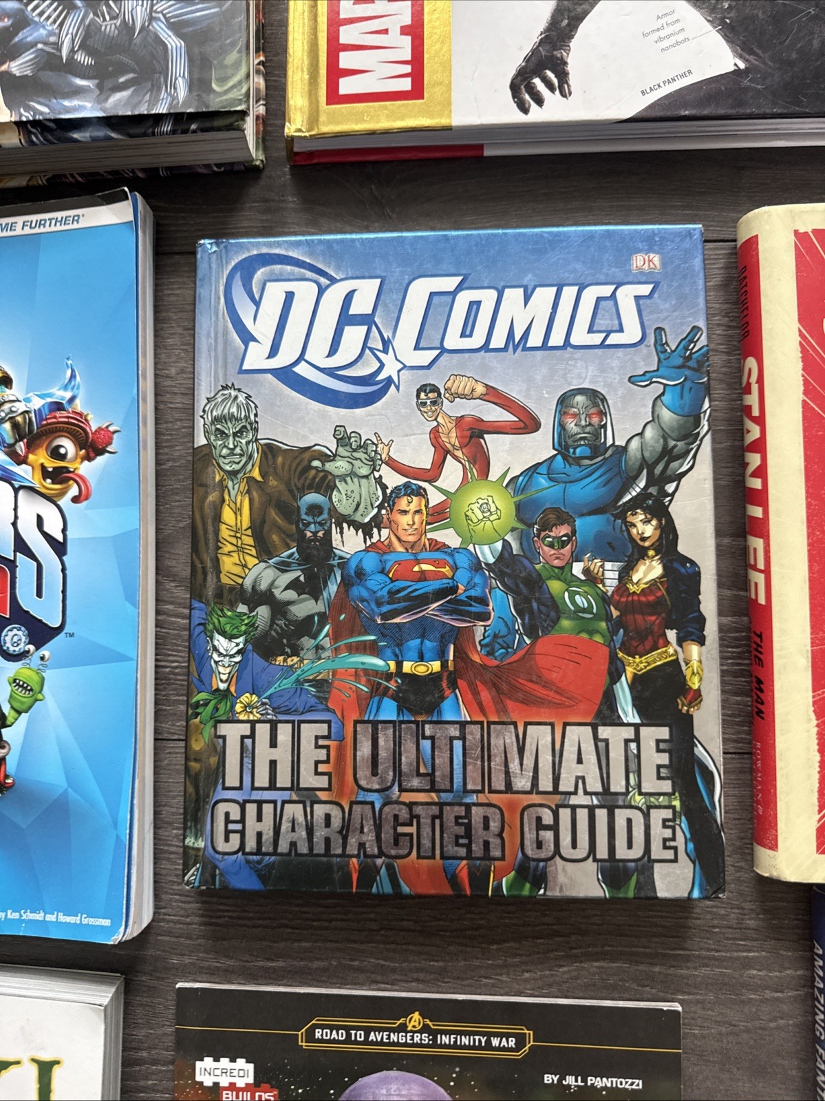 DC Comics Encyclopedia & Marvel Hardcover Books Lot Of 17