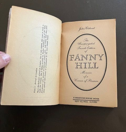 Fanny Hill: Memoirs of a Woman of Pleasure By John Cleland (1963) Illustrated…