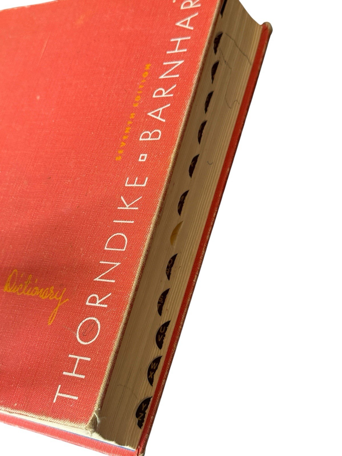 VTG Thorndike Barnhart Junior Dictionary Red Hardcover Scott Foresman School