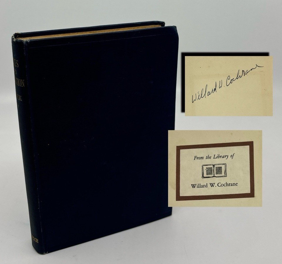 Prices & Production F.A. Hayek 1935 Willard Cochrane’s Copy HC JFK Economist