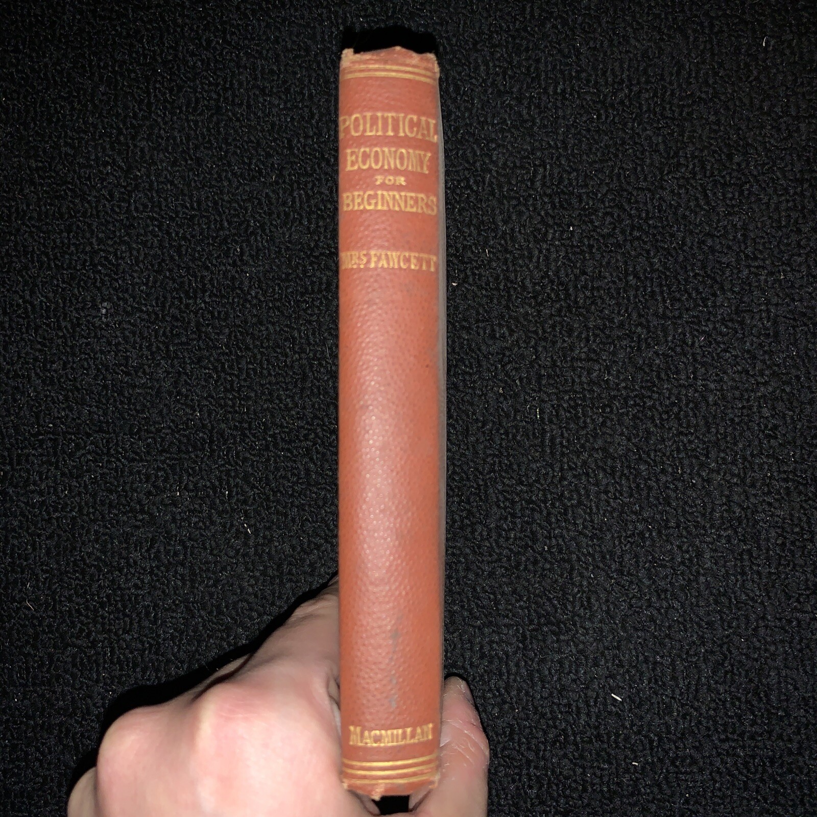 Political Economy For Beginners by Millicent Garrett Fawcett 1876 4th Edition