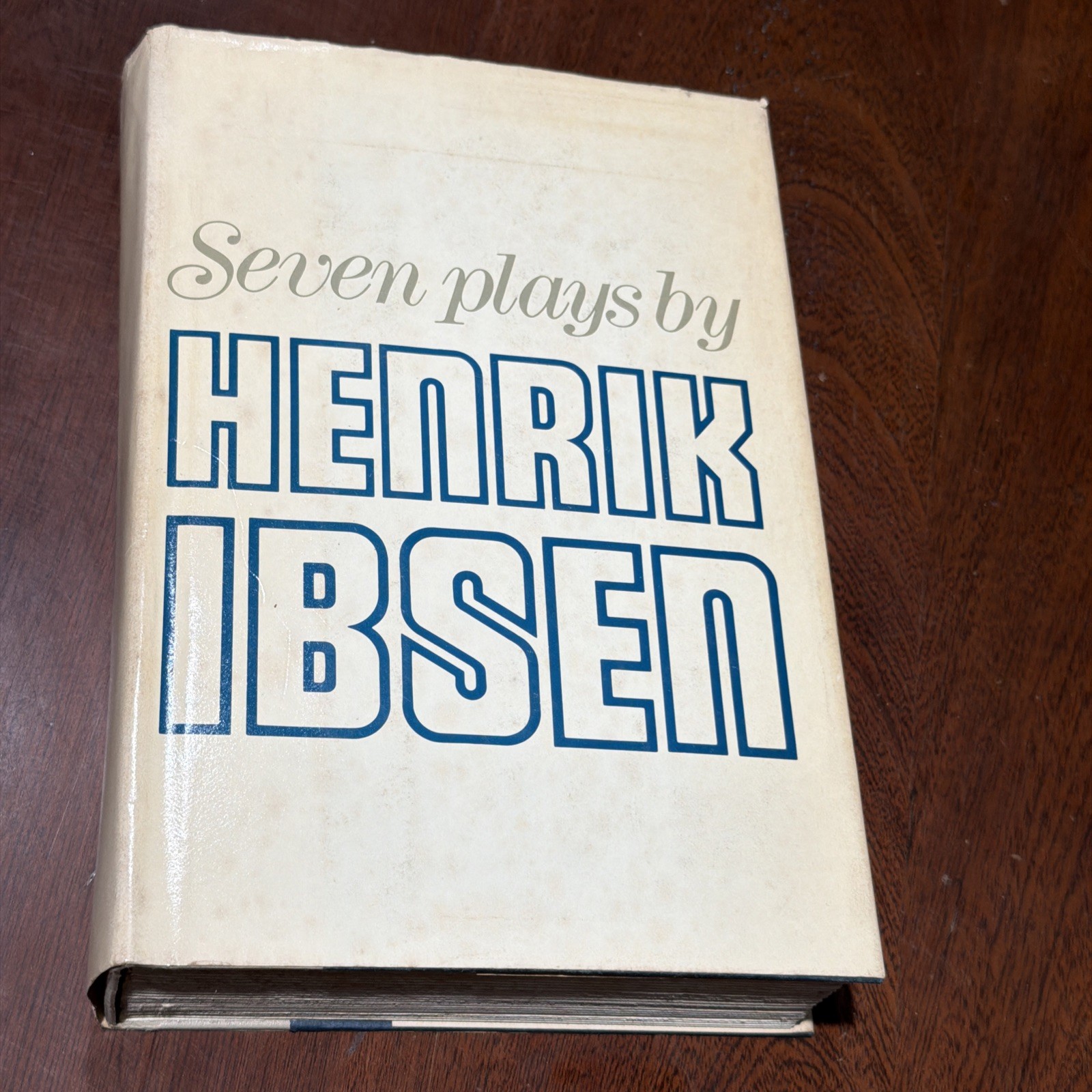 Seven Plays by Henrik Ibsen, Nelson Doubleday, Inc. BCE HC DJ B-3926