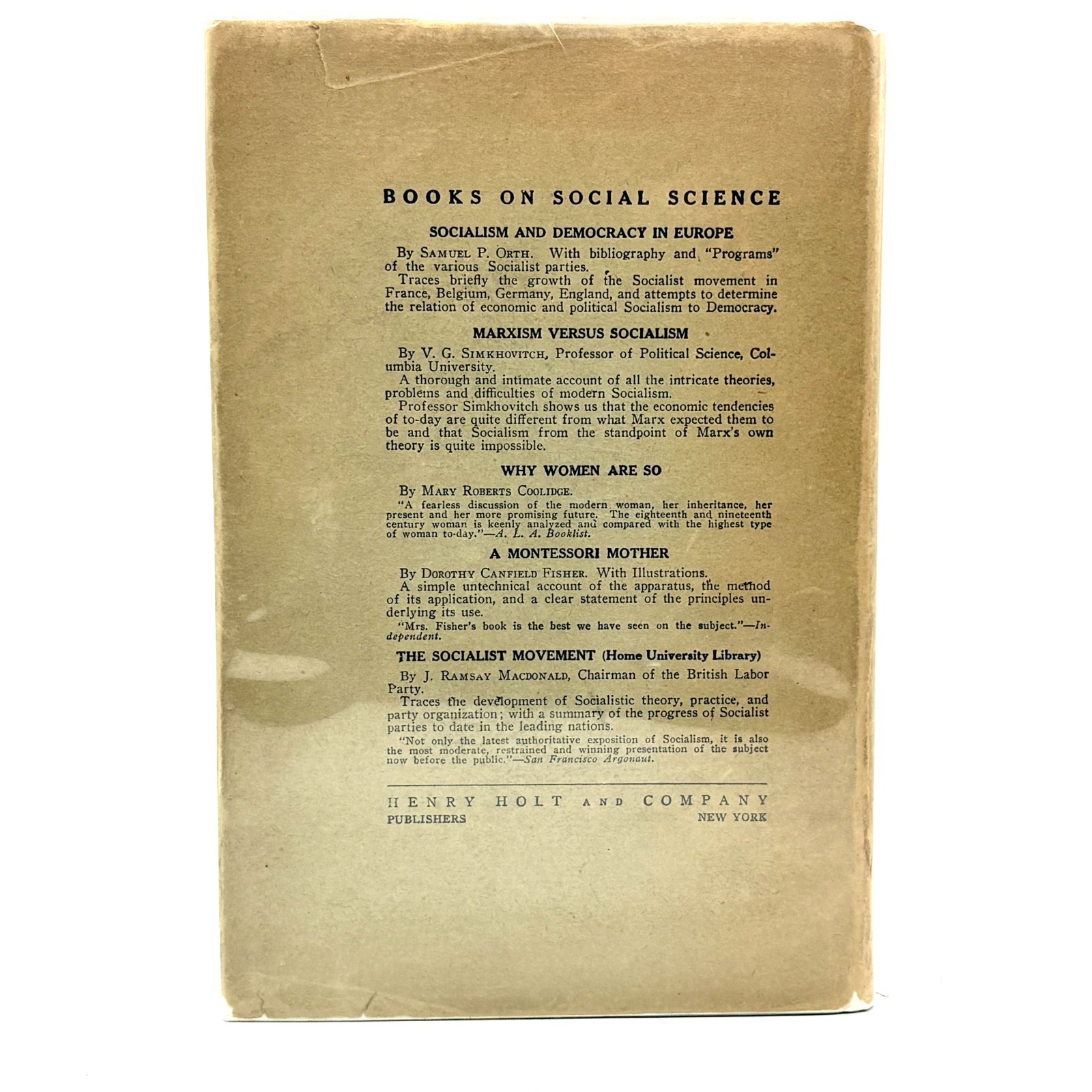 EINSTEIN, Albert “Relativity: The Special and the General Theory” [1921] 3rd