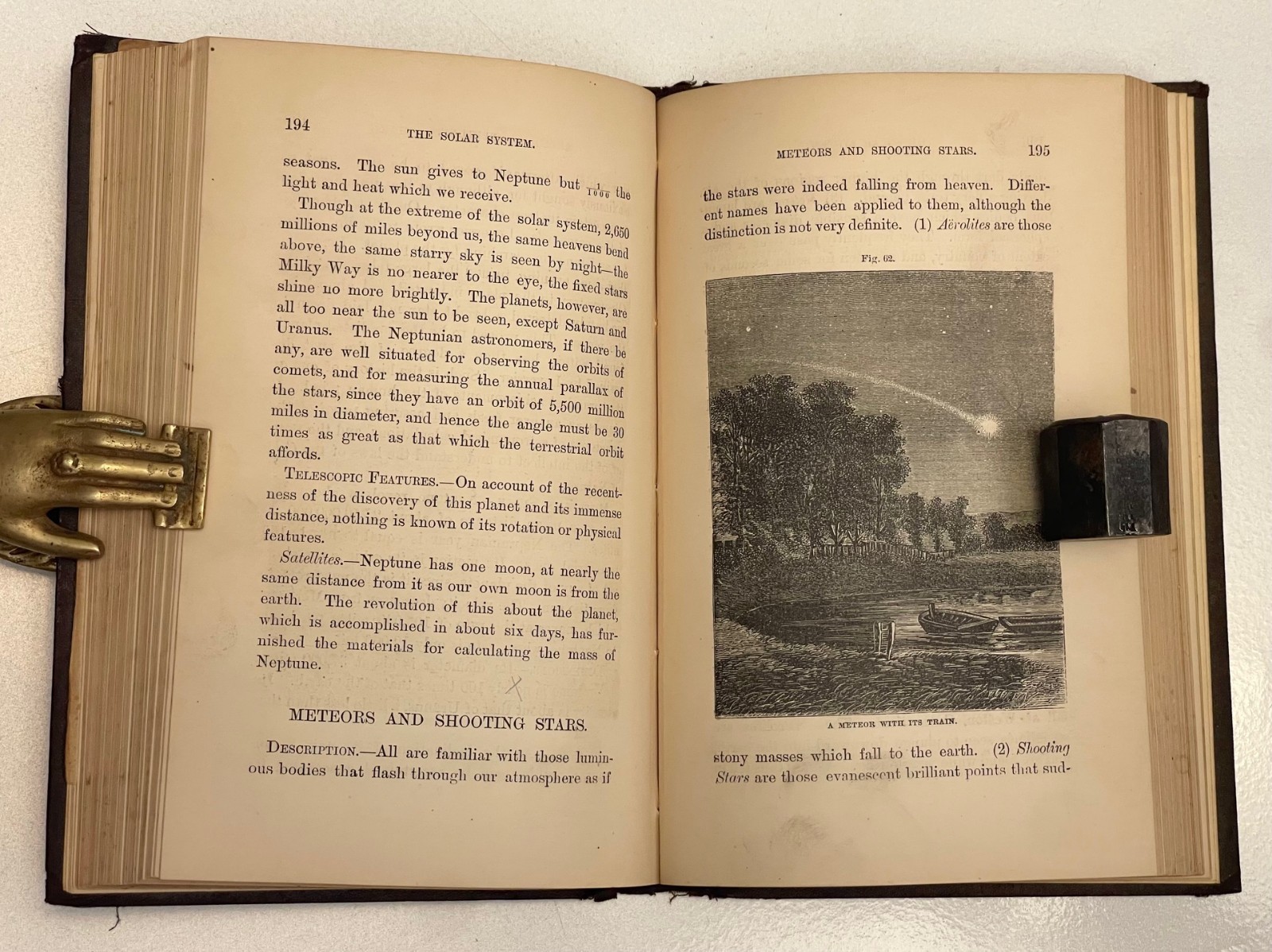 1868 A Fourteen Weeks Course in Descriptive Astronomy J Dorman Steele Engravings