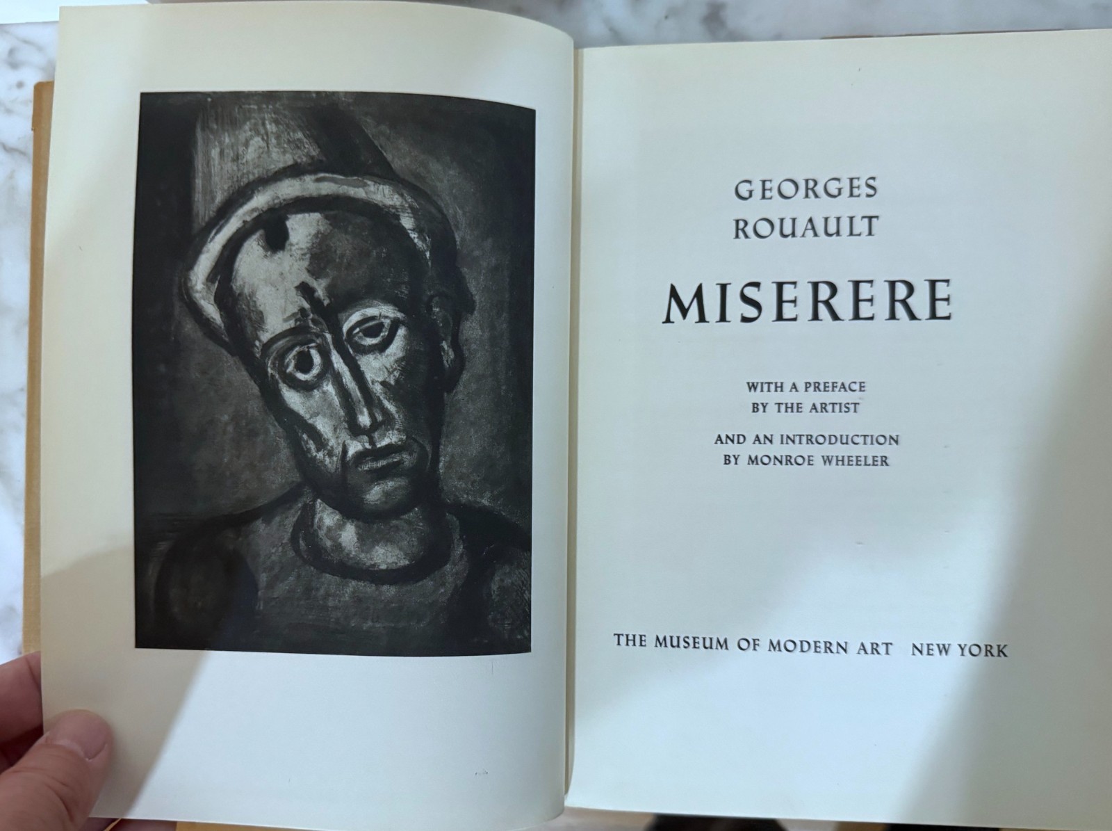 MISERERE – BY GEORGES ROUAULT – 1952 HARDCOVER – PUB BY THE MUSEUM OF MODERN ART