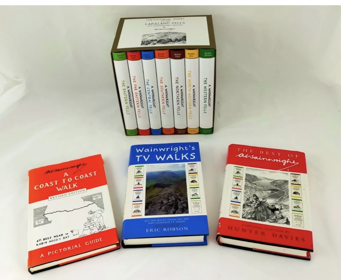 Alfred Wainwright A Pictorial Guide to The Lakeland Fells 50th Anniversay Ed