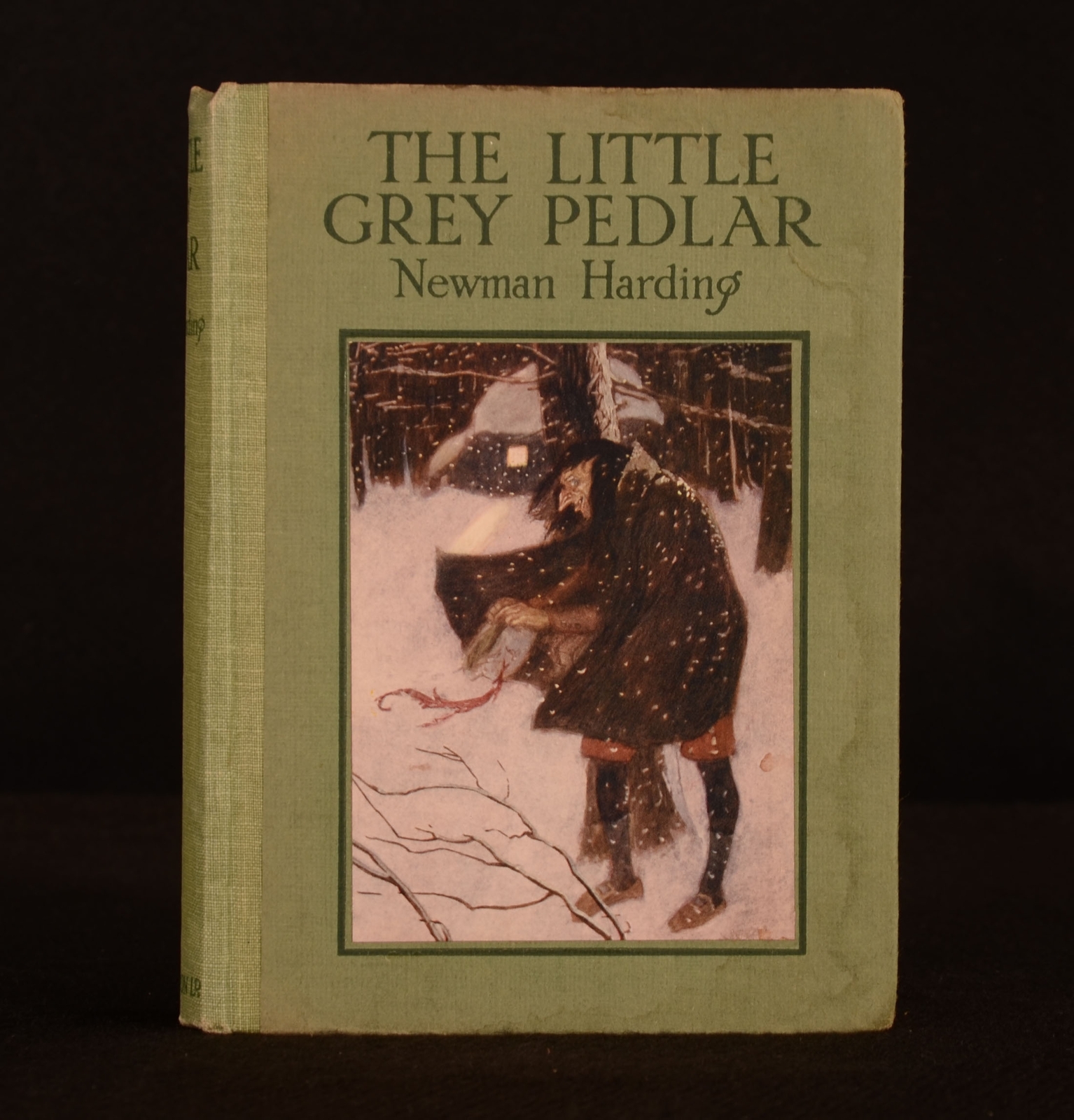 1914 The Little Grey Pedlar Newman Harding Millar Illus Dustwrapper Uncommon