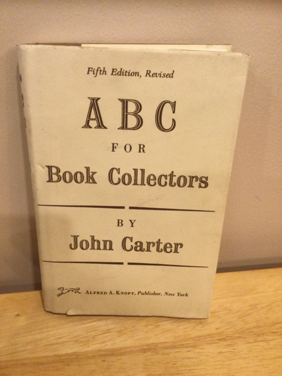 ABC for Book-Collectors, Carter, J. 5th Edition, Revised