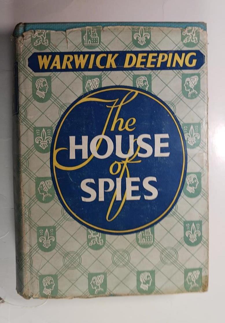 THE HOUSE OF SPIES WARWICK DEEPING 1938 ROBERT M MCBRIDE FIRST ED DJ NAPOLEON