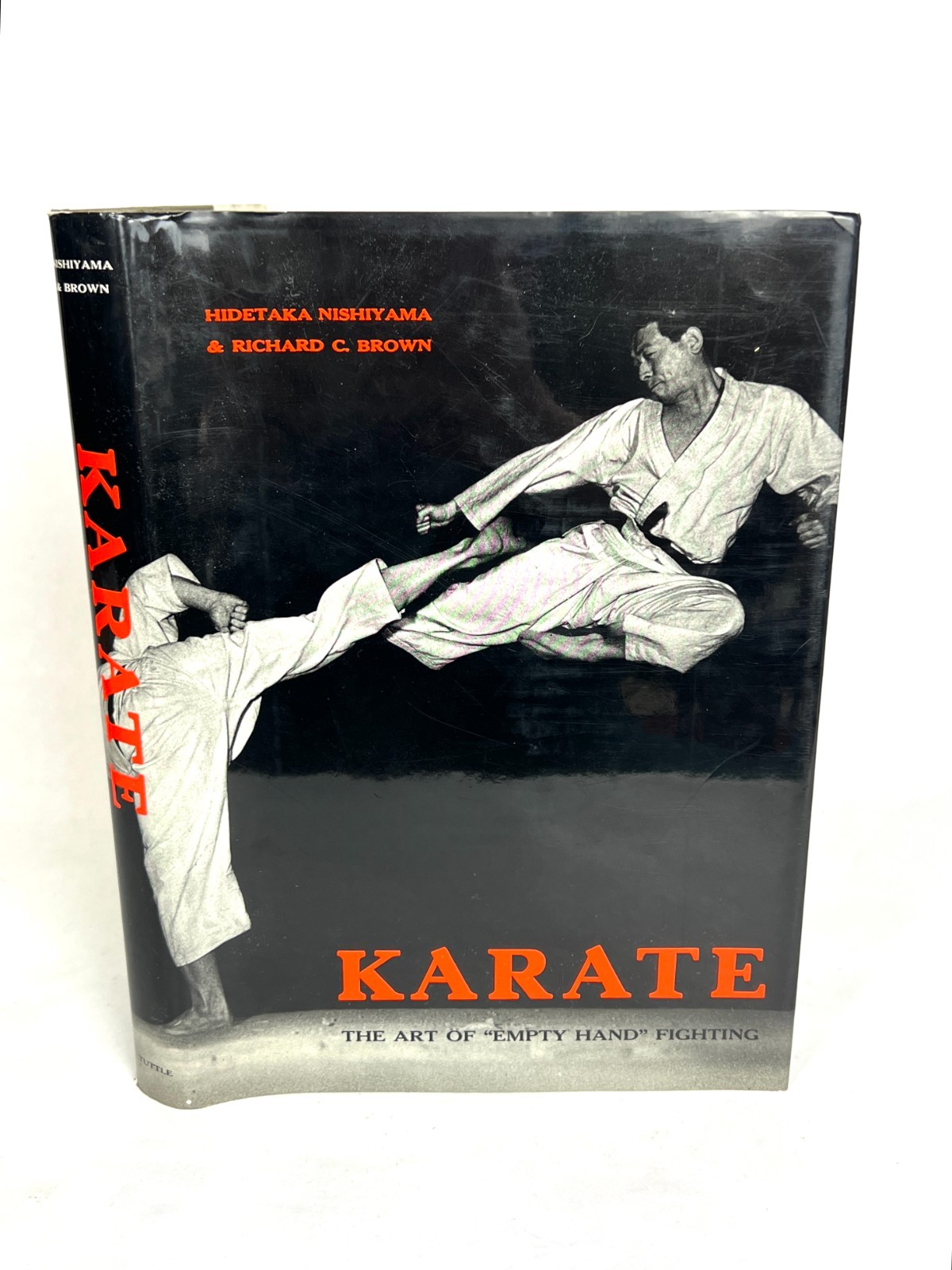 SIGNED Book Rare Vintage Karate Book Hidetaka Nishiyama Martial Arts Belts