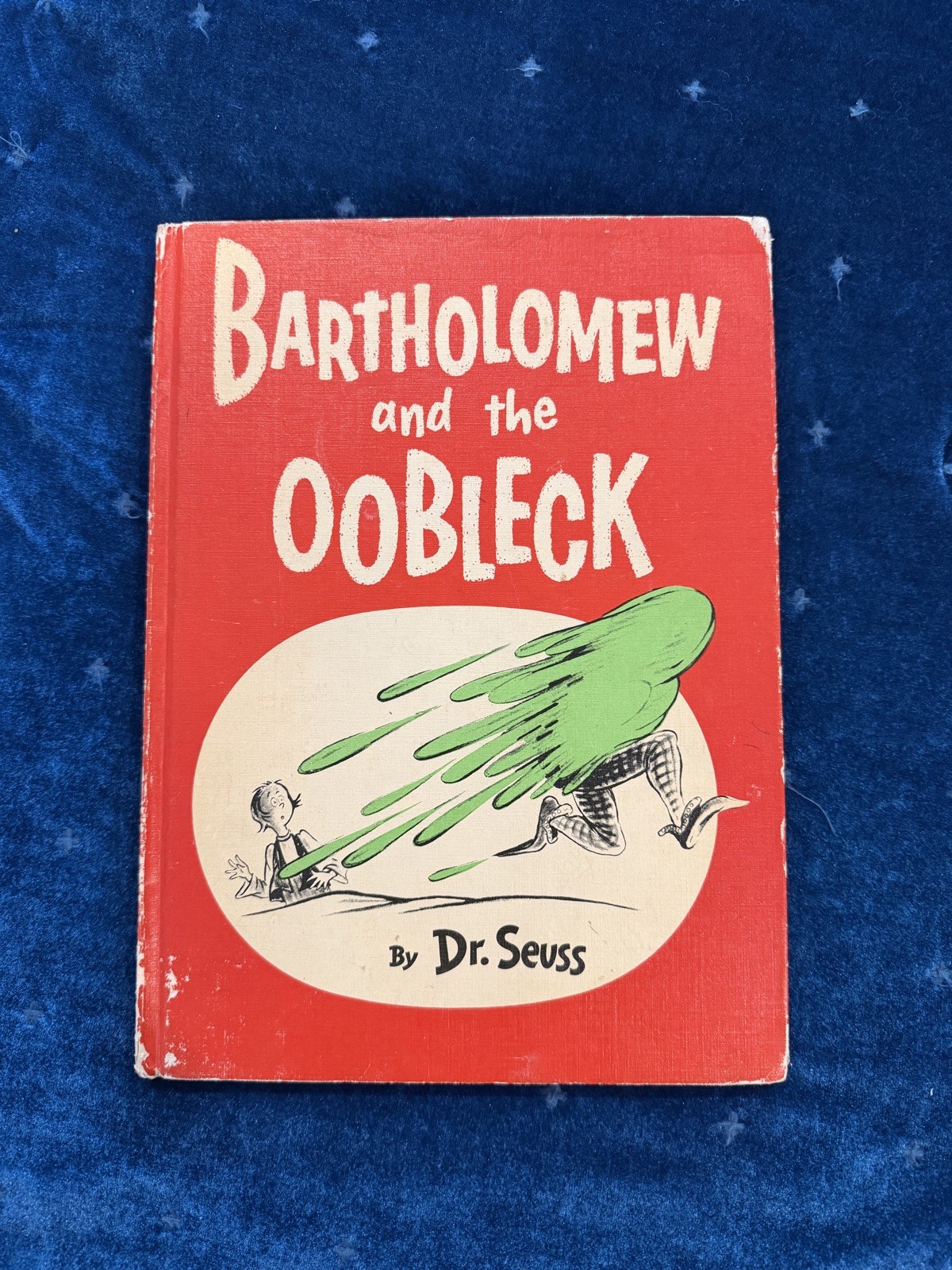 Vintage 1949 Dr Seuss Bartholomew And The Oobleck Hard Cover Book Club Edition
