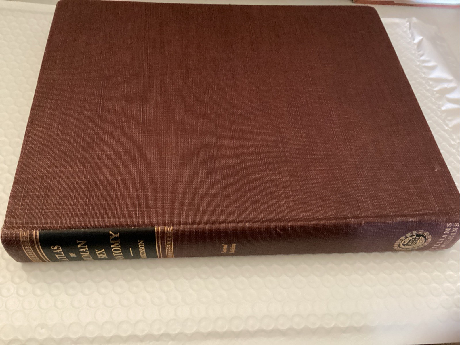 1949 Dickinson HUMAN SEX ANATOMY: A TOPOGRAPHICAL HAND ATLAS 2nd Ed. Illustrated