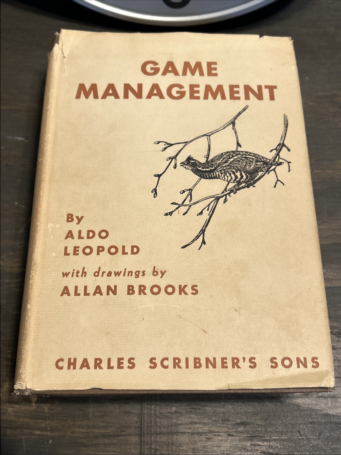 1st Edition Aldo Leopold Game Management Dust Jacket Clean Text True 1939