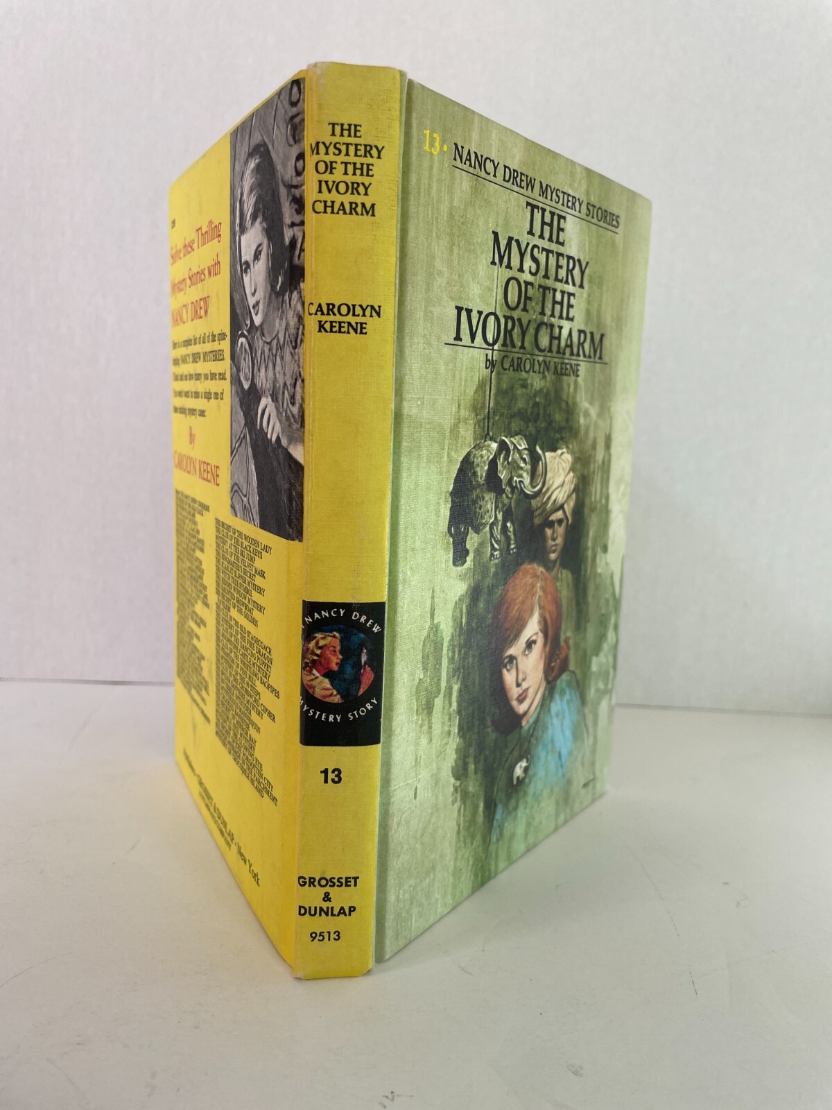 NANCY DREW #13 PICTURE COVER „THE MESSAGE IN THE HOLLOW OAK“ 1979-A printing VG+