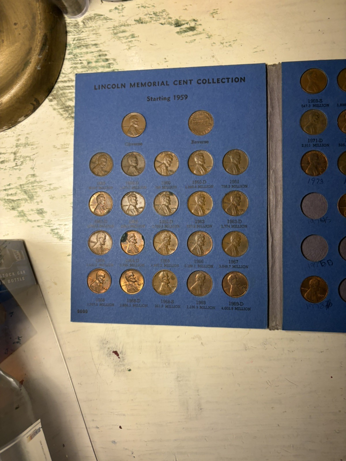 Lincoln Memorial Cent Collection – 27 Coins 1959-1967