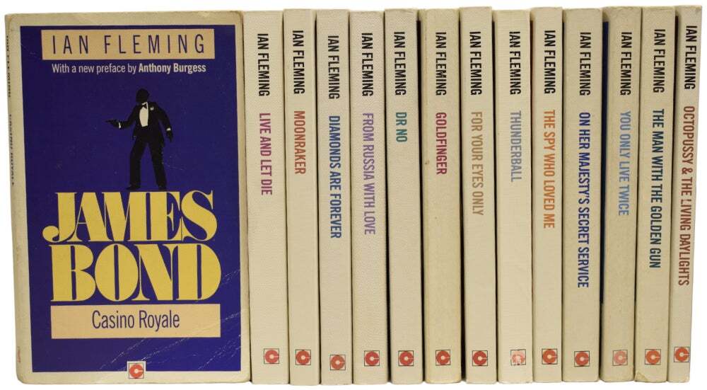 Ian Lancaster FLEMING / Coronet Paperback editions of the James Bond series
