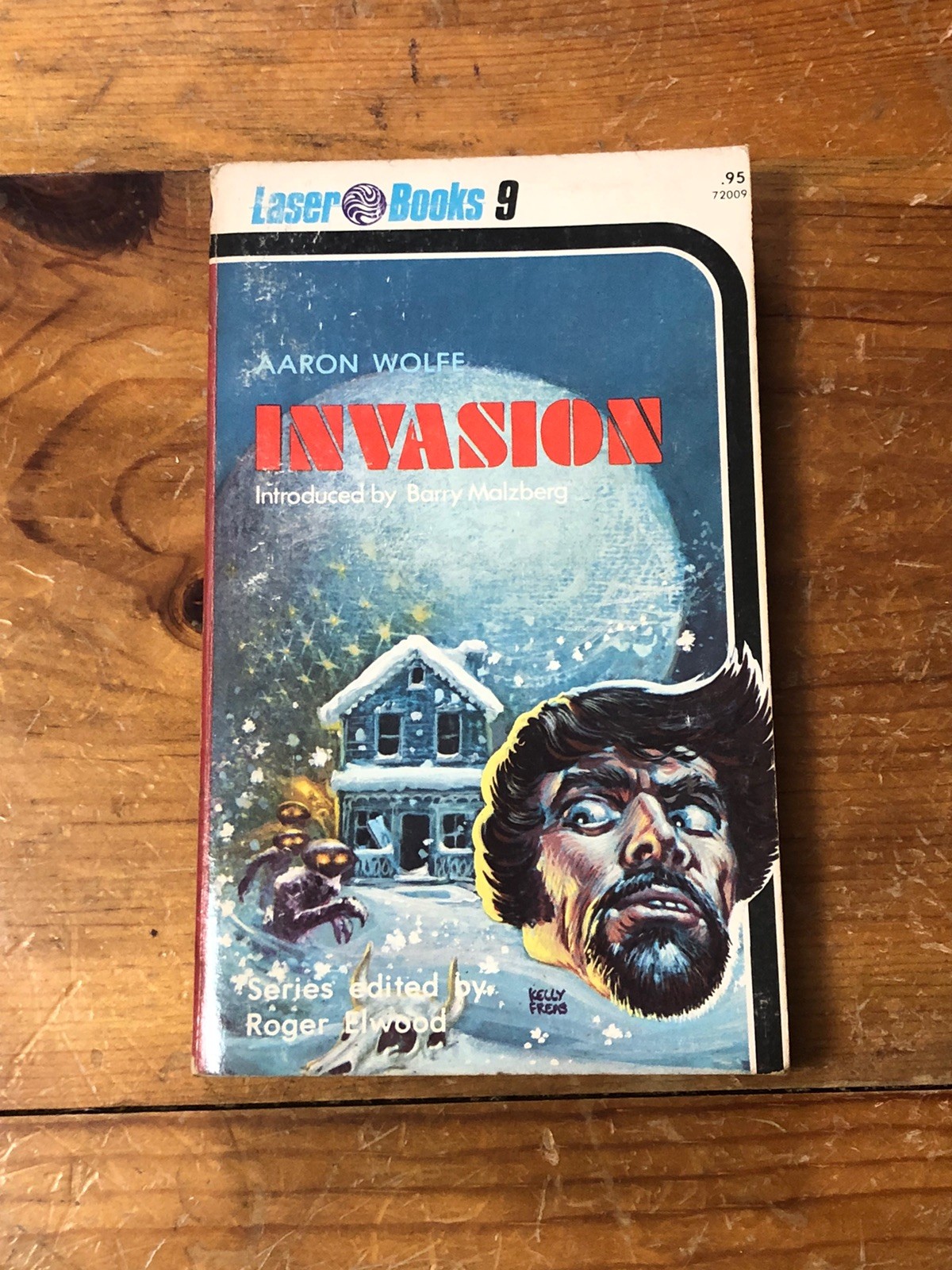 Invasion by Aaron Wolfe(Dean Koontz) Paperback Original 1st Ed.1975 Laser Books