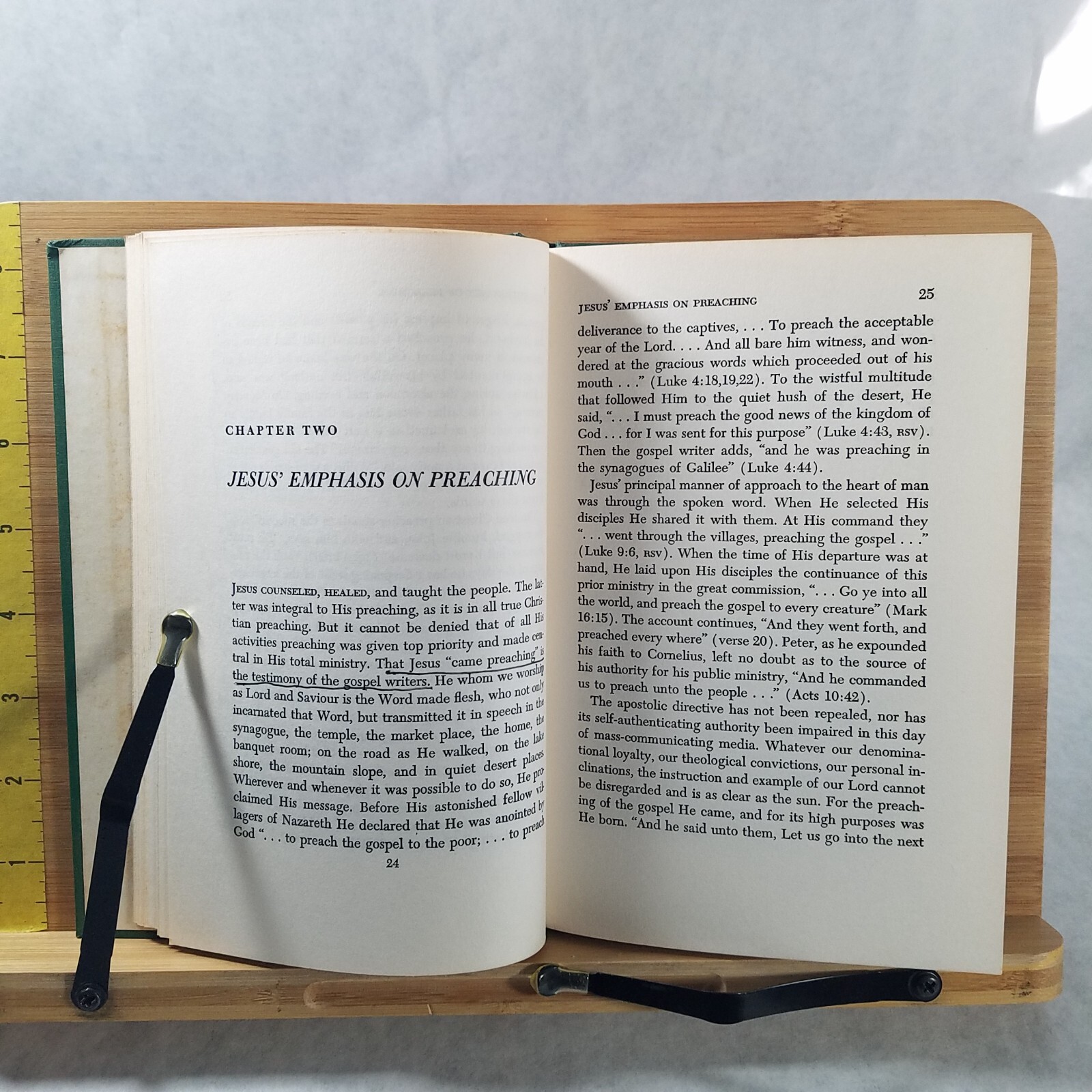 Dynamic Preaching – 1955 Hardcover by James W. Clarke