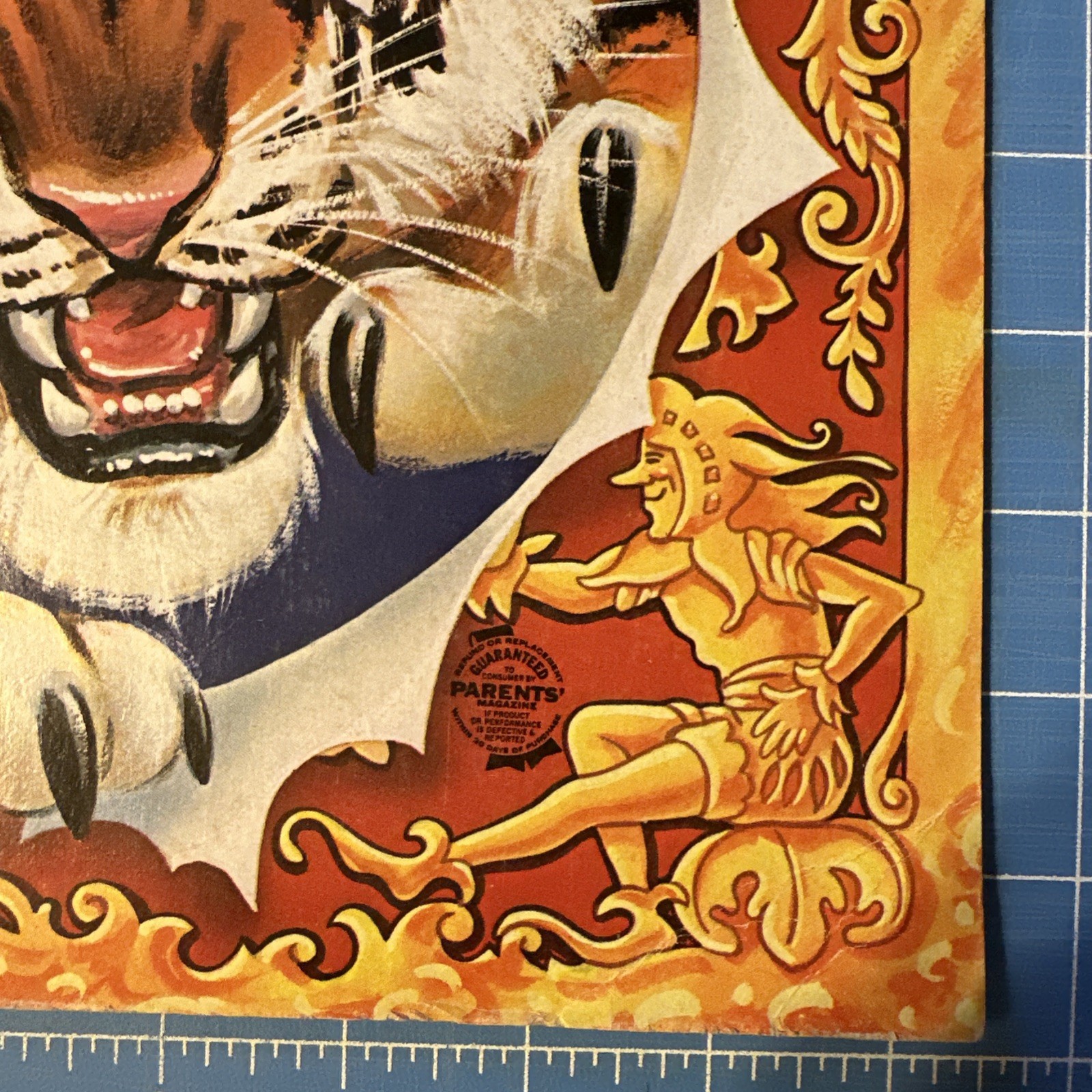 Circus Coloring Book – Saalfield – Vintage Oversized Unused!
