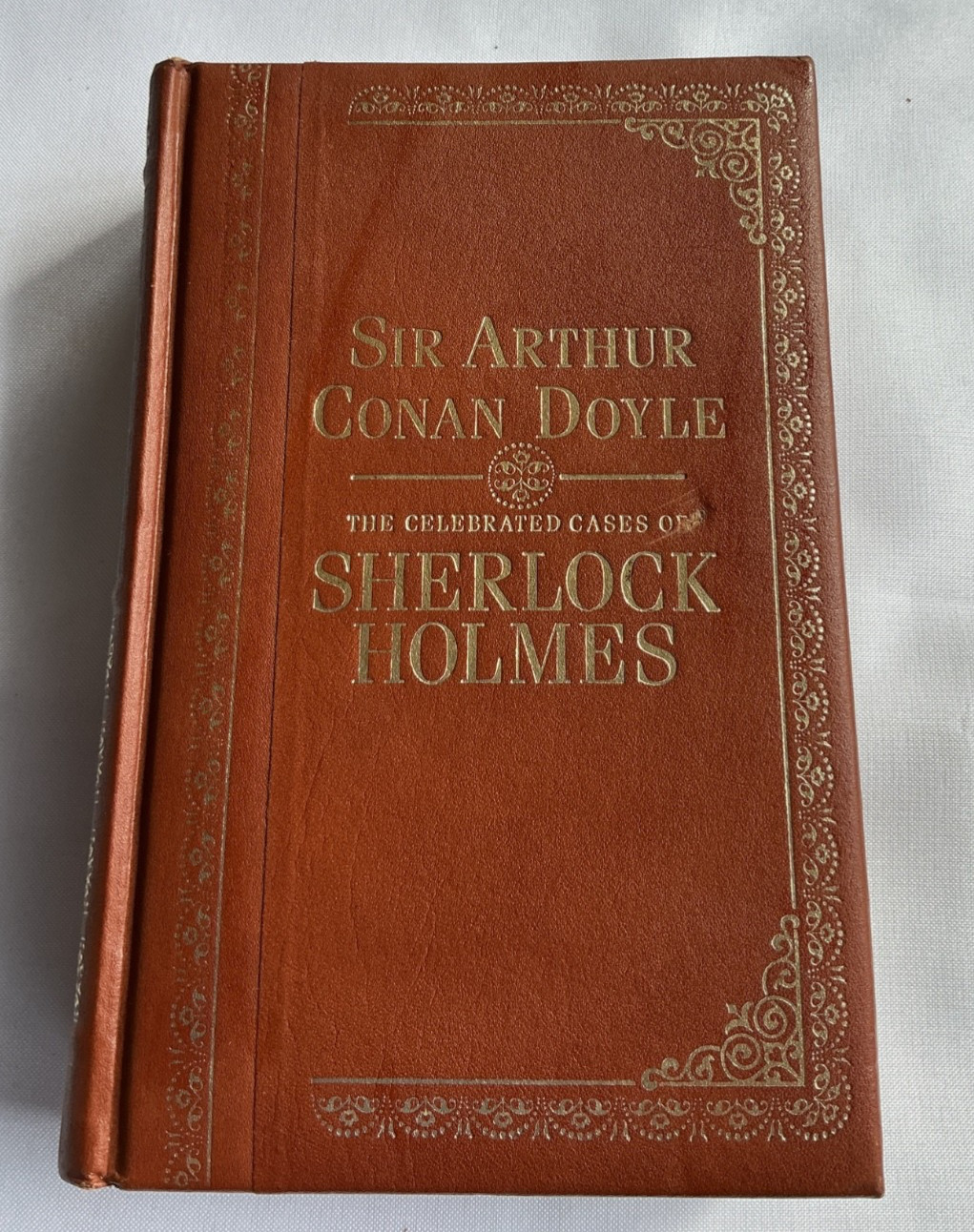 The Celebrated Cases of Sherlock Holmes Sir Arthur Conan Doyle 1984 Leather