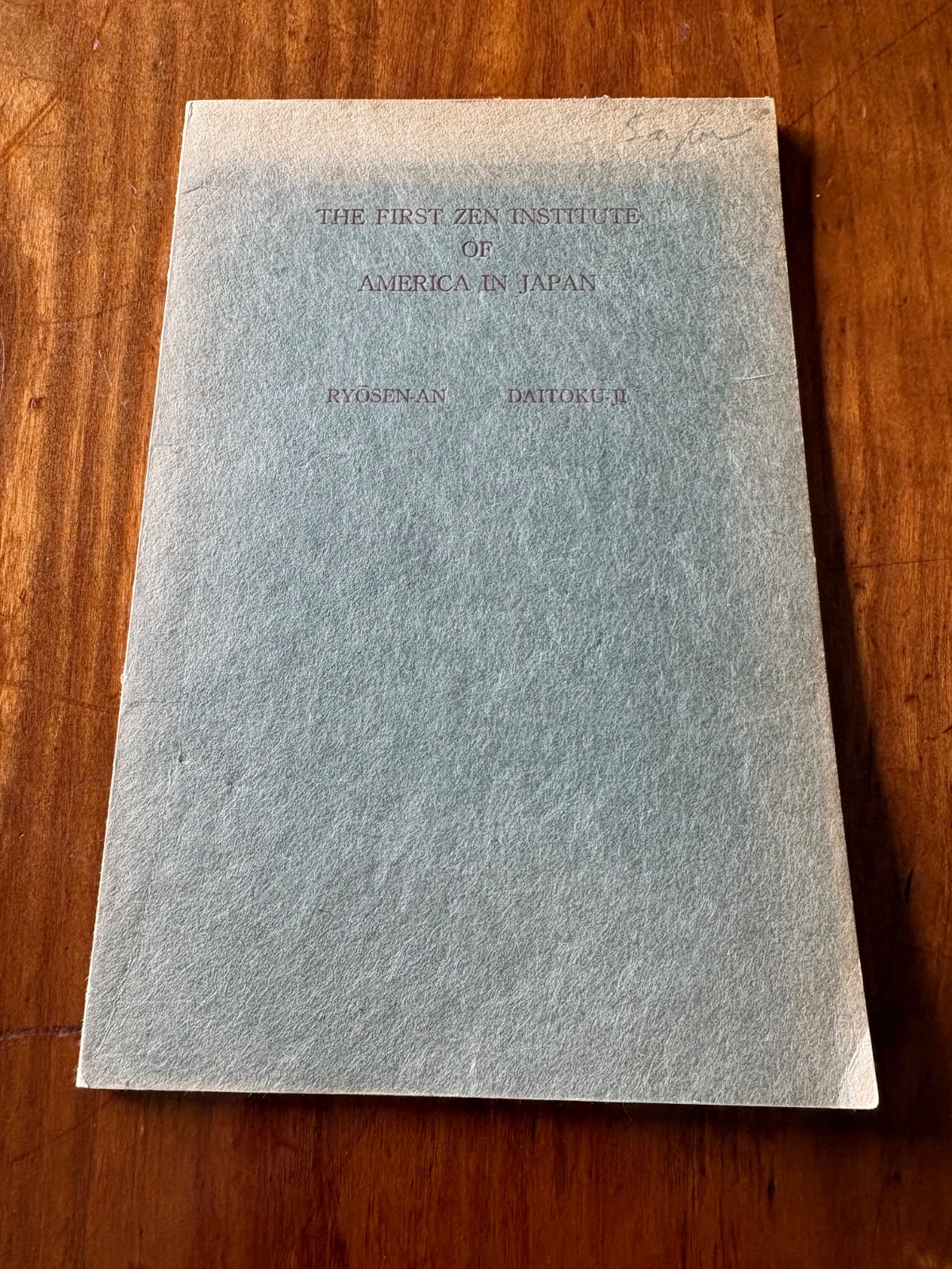 FIRST ZEN INSTITUTE OF AMERICA IN JAPAN 1959 PAPERBACK 1ST PRINTING ILLUSTRATED