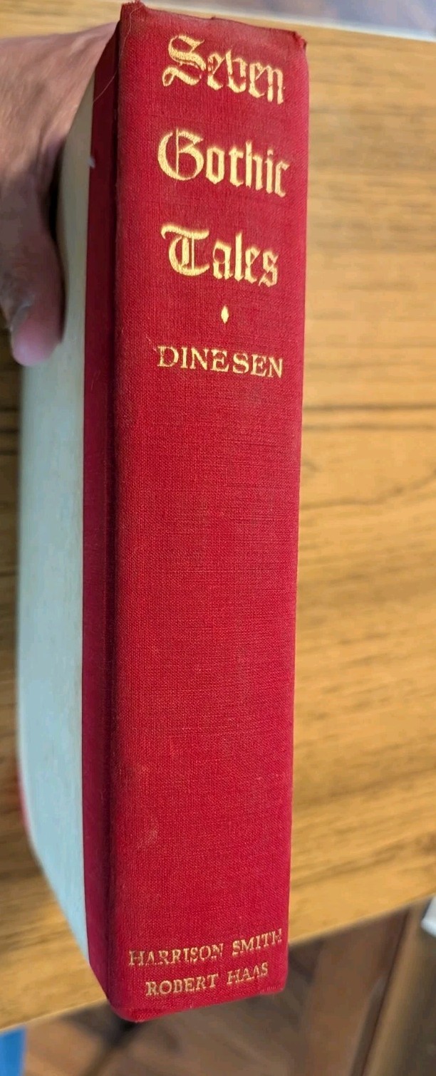 First Edition 1934 Seven Gothic Tales Osaka Dinesen, Karen Blixen Denmark