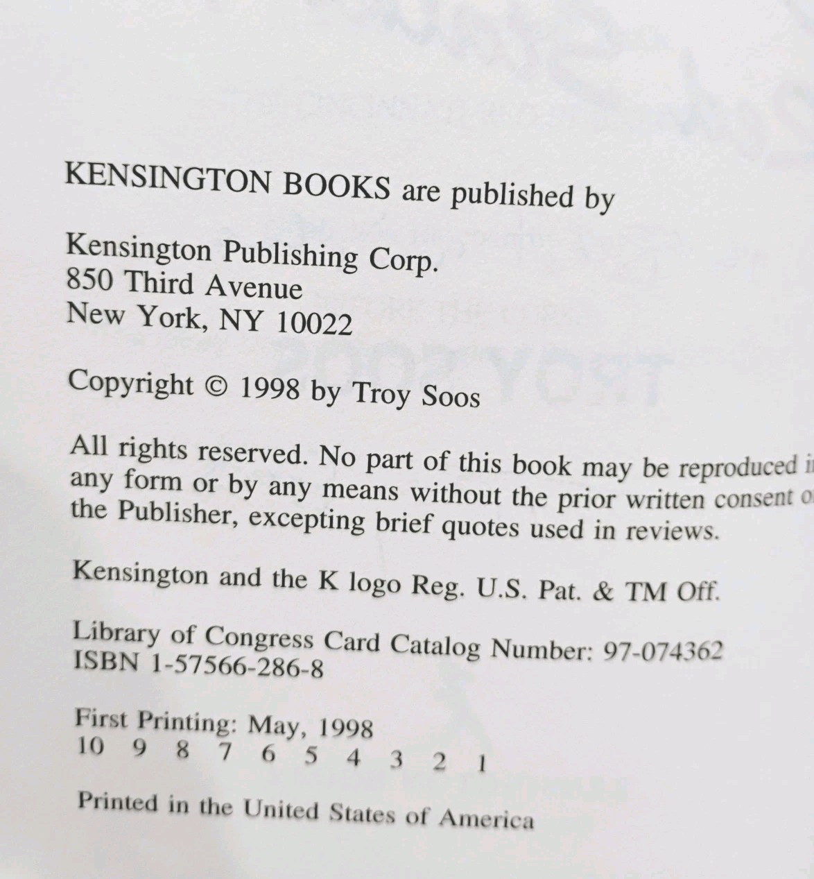 THE CINCINNATI RED STALKINGS by Soos, Troy – Signed By Author!