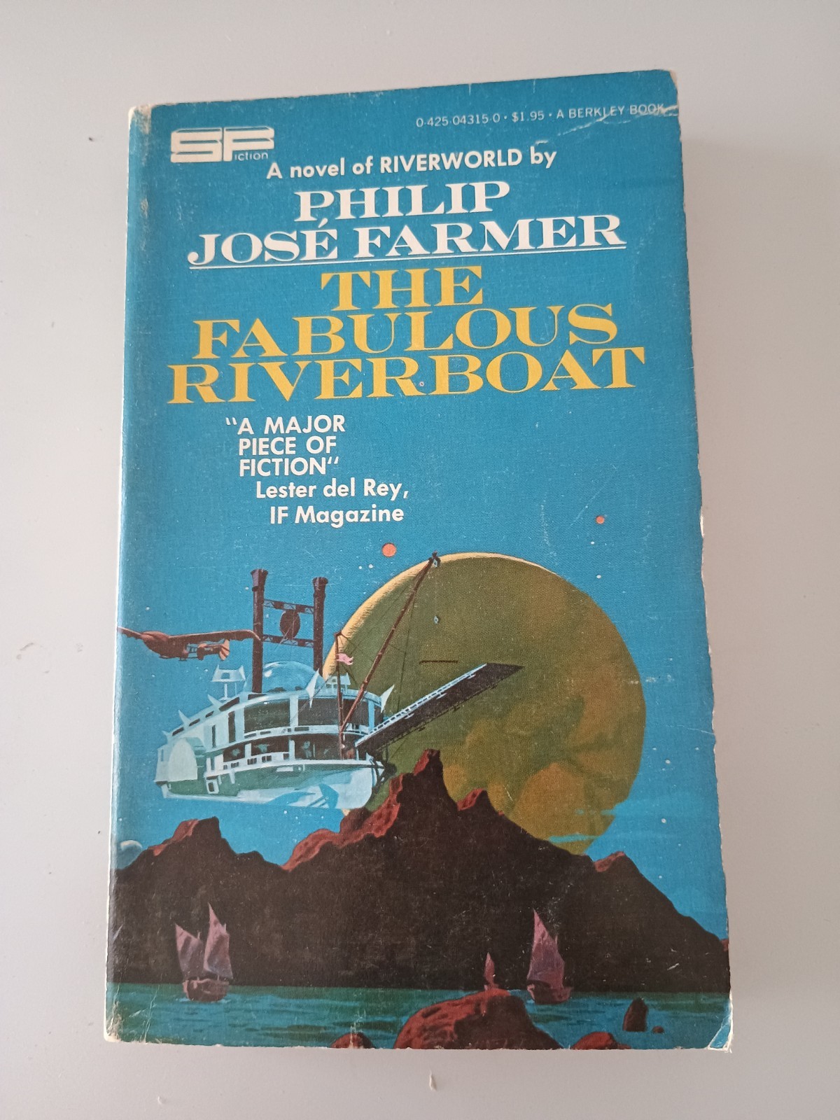 THE FABULOUS RIVERBOAT by Philip Jose Farmer 1973