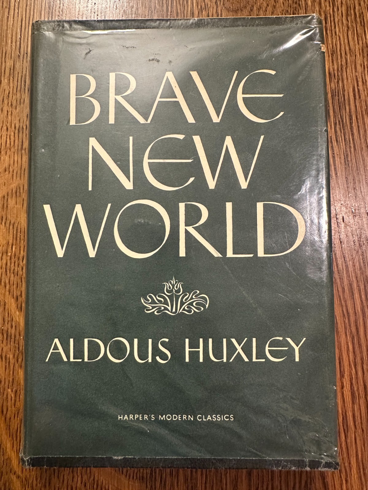 Brave New World by Aldous Huxley 1950 HC/DJ CLASSICS MODERN LITERATURE NOVELS