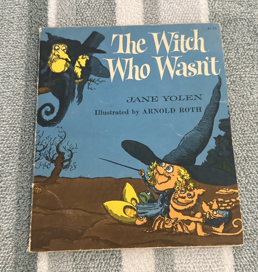 The Witch Who Wasn’t by Jane Yolen Vintage Halloween Book Paperback