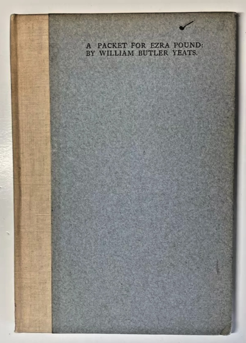1929 W B YEATS Packet for Ezra Pound CUALA PRESS 1/425 First Edition