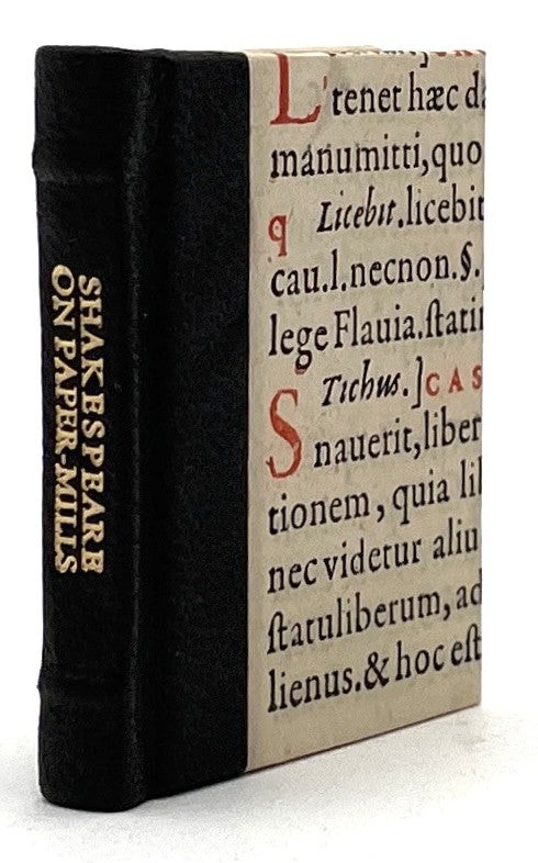 Peter Thomas / Shakespeare on Paper-Mills Miniature