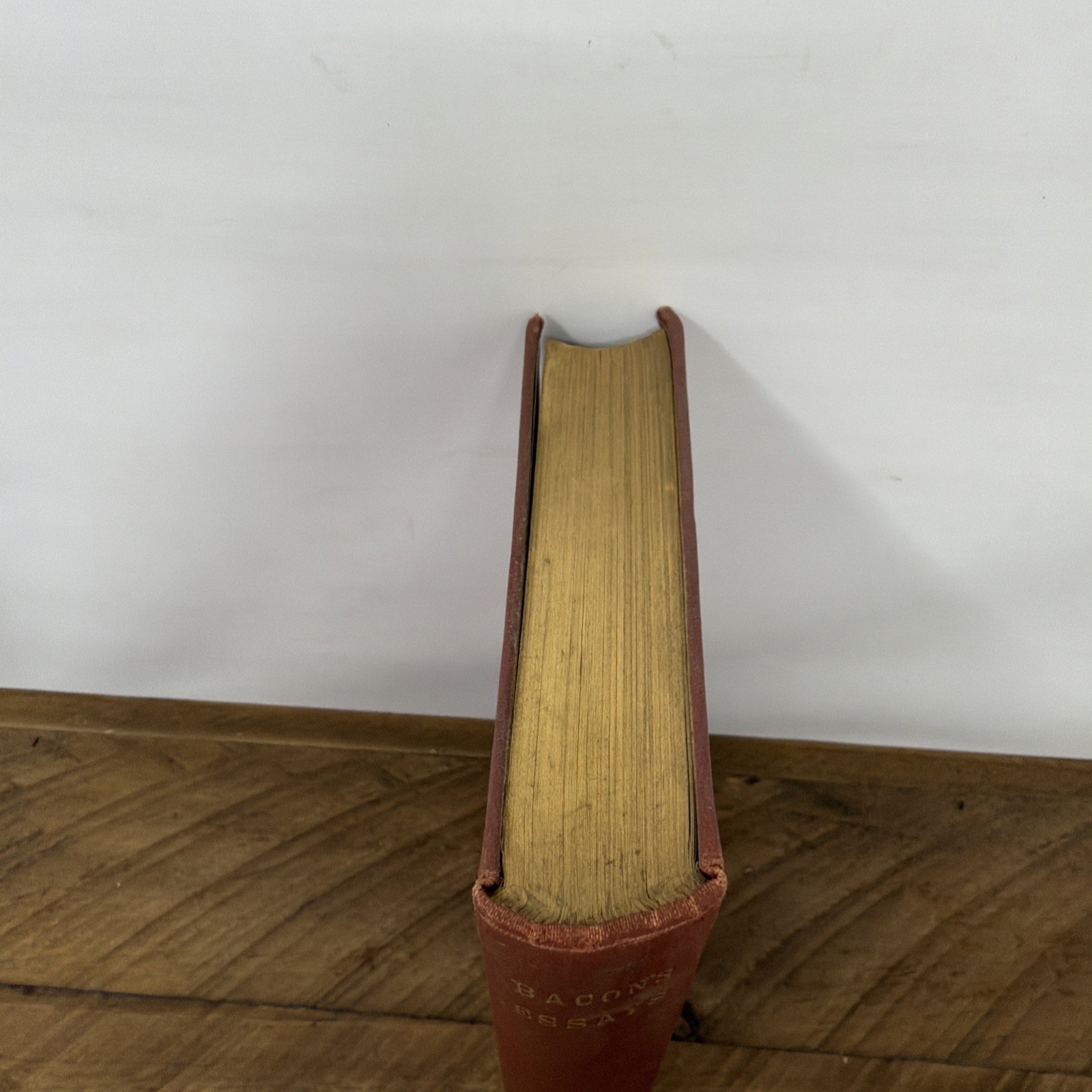 The Essays of Lord Francis Bacon Antique 1879 Hardcover
