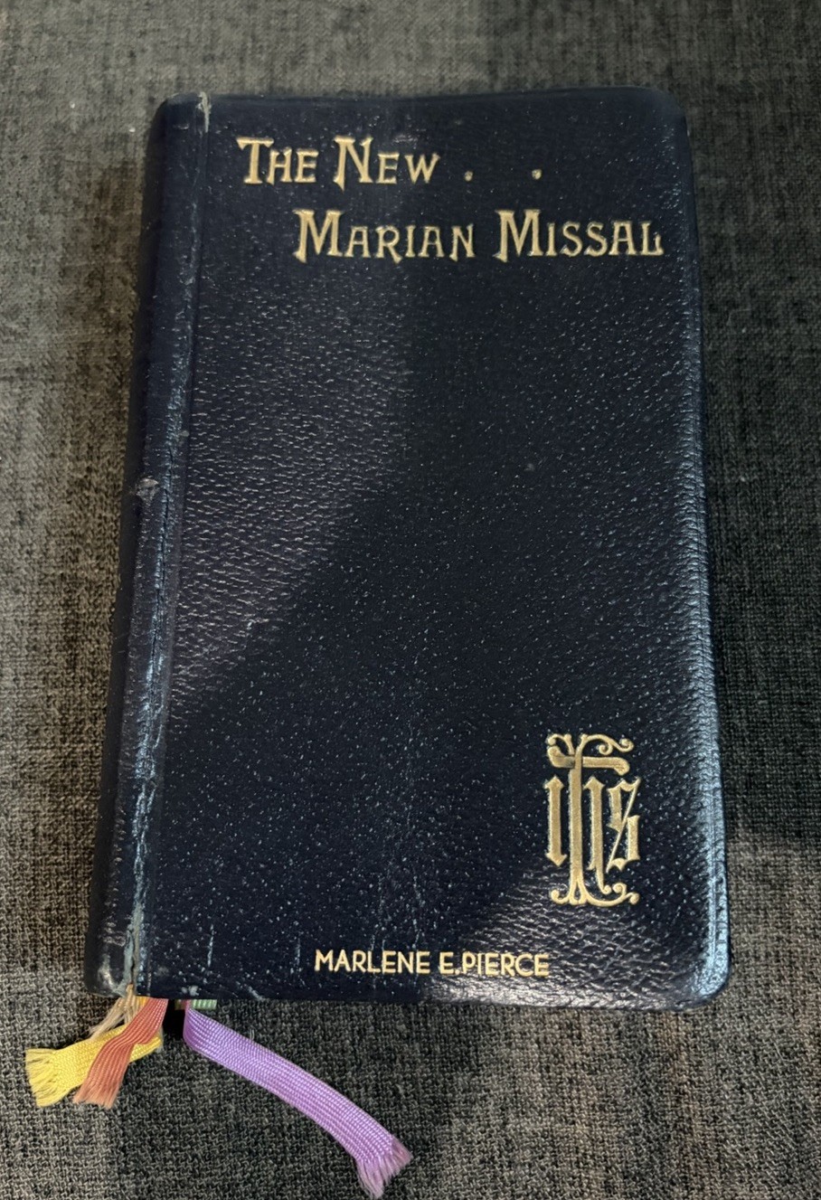The New Marian Missal Father Sylvester Juergens Regina Press Softcover 1955