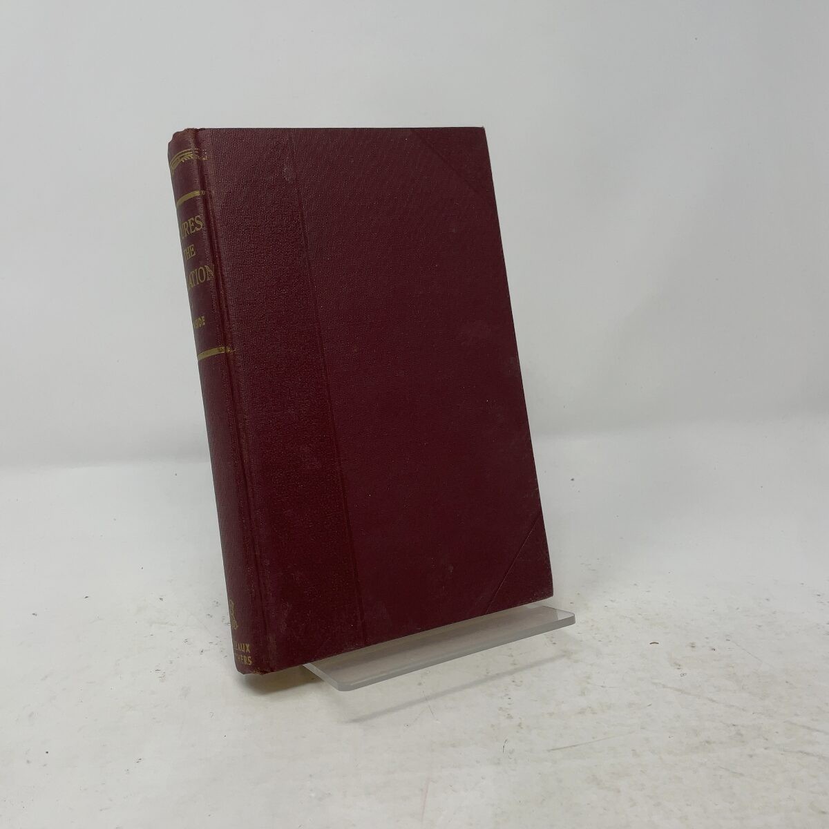 Lectures on the Book of Revelation by H. A. Ironside HC First Edition Very Good