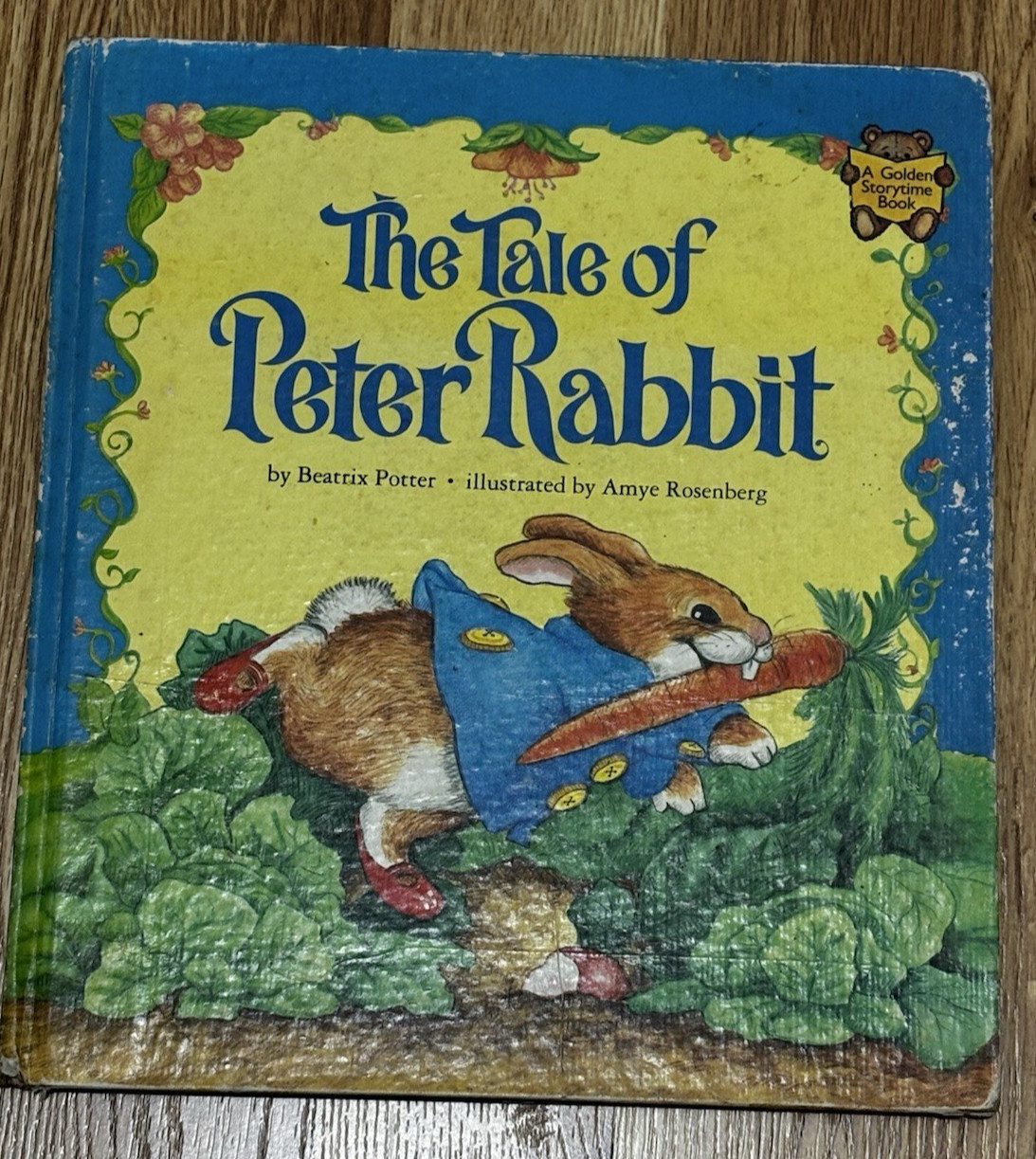 The Tale Of Peter Rabbit Hardcover A Golden Storytime Book Vintage