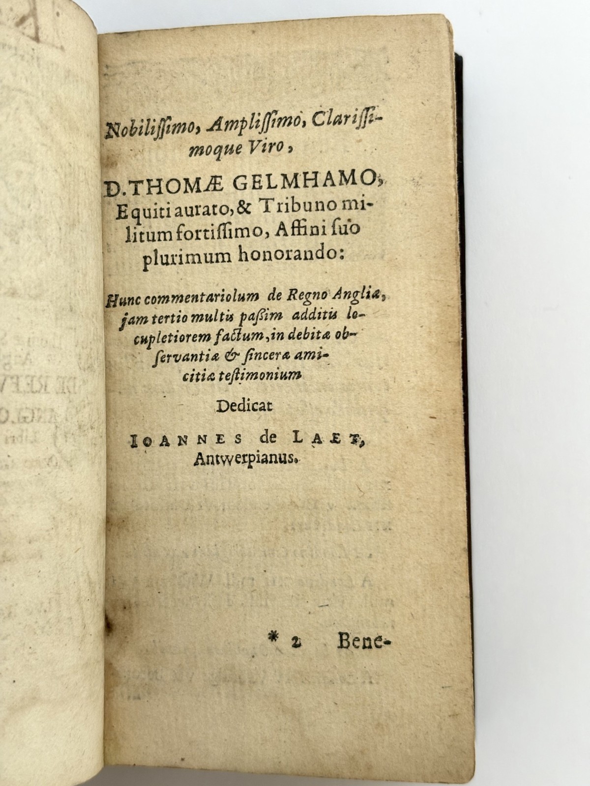 De Republica Anglorum • Thomas Smith • 1641 • Elzevir Press • 12mo