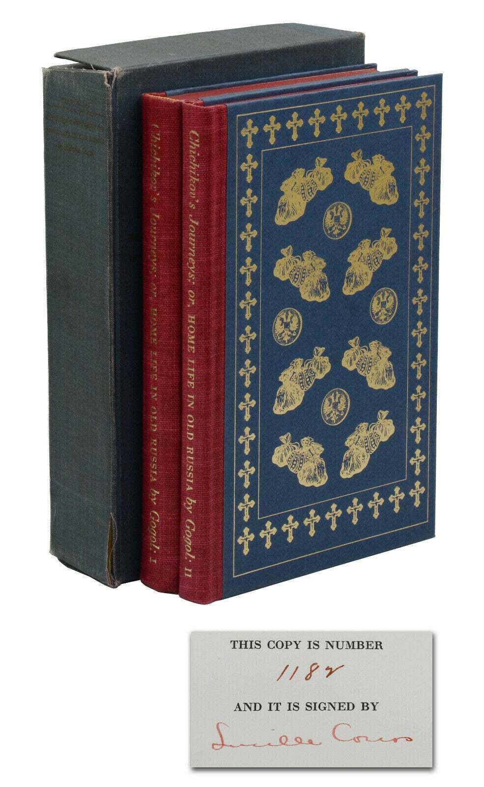 Dead Souls or Chichikov’s Journeys NIKOLAI GOGOL ~ SIGNED by Lucille Corcos 1944