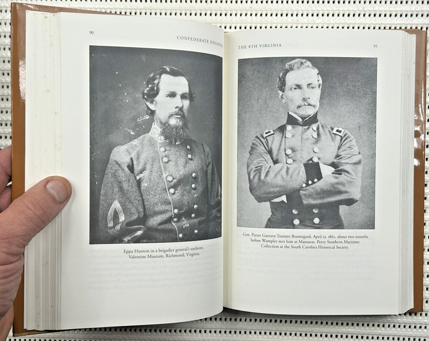 Civil War Confederate Engineer Biography Hardcover Dust Jacket Illust. 1st 336p